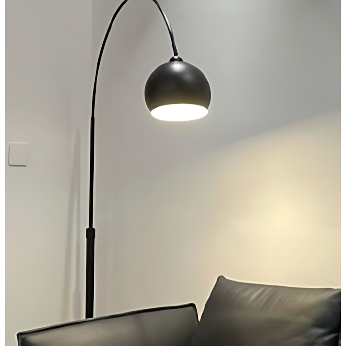 Arc-Globe Postmodern Stainless Steel Floor Lamp