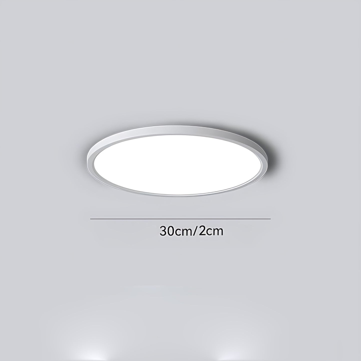 Circle Modern Aluminum Ceiling Lamp