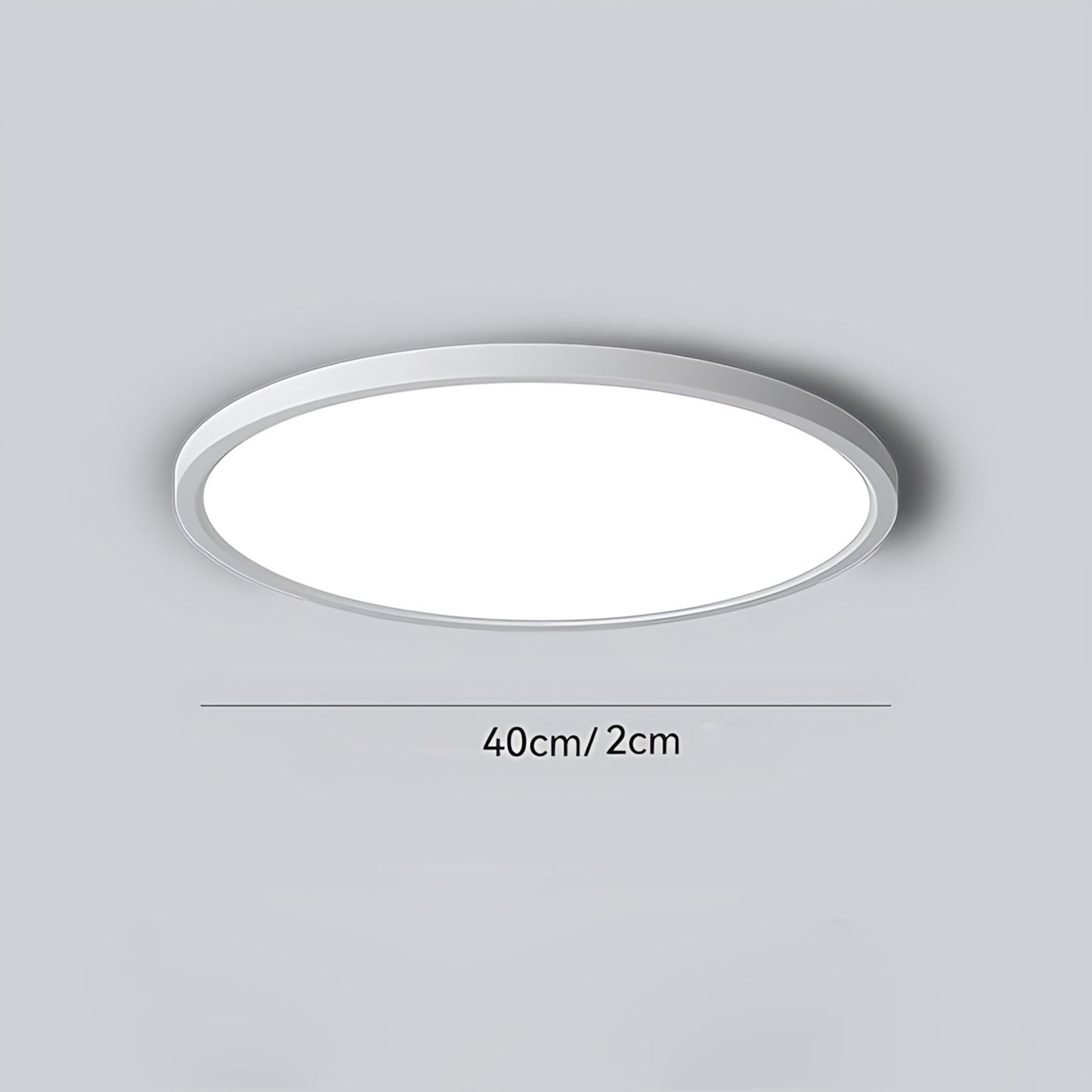 Circle Modern Aluminum Ceiling Lamp