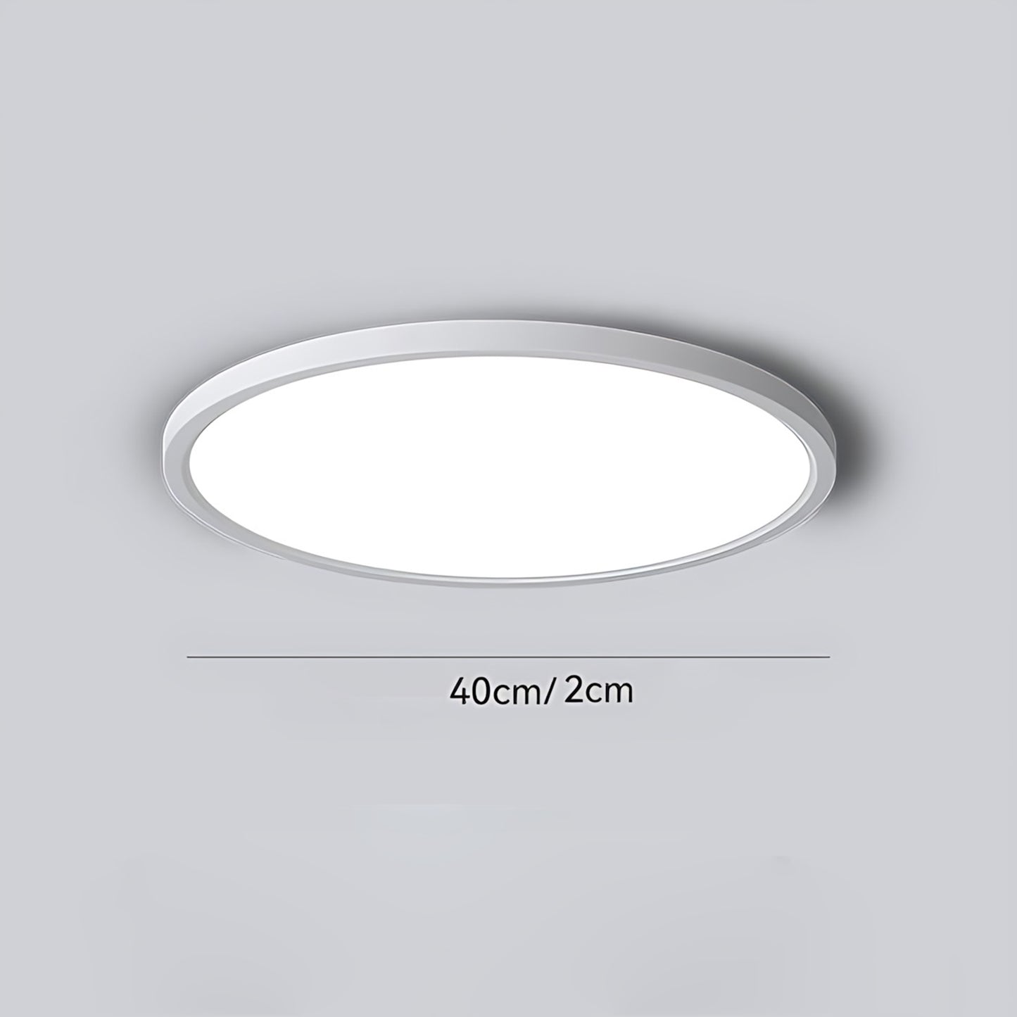 Circle Modern Aluminum Ceiling Lamp