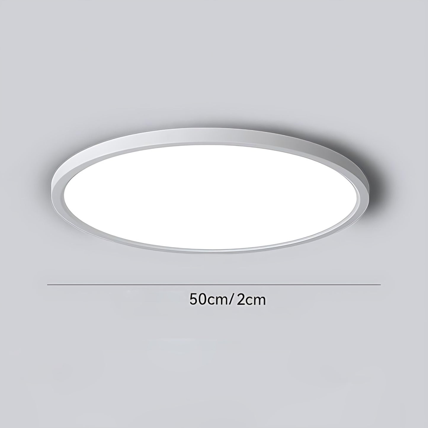 Circle Modern Aluminum Ceiling Lamp