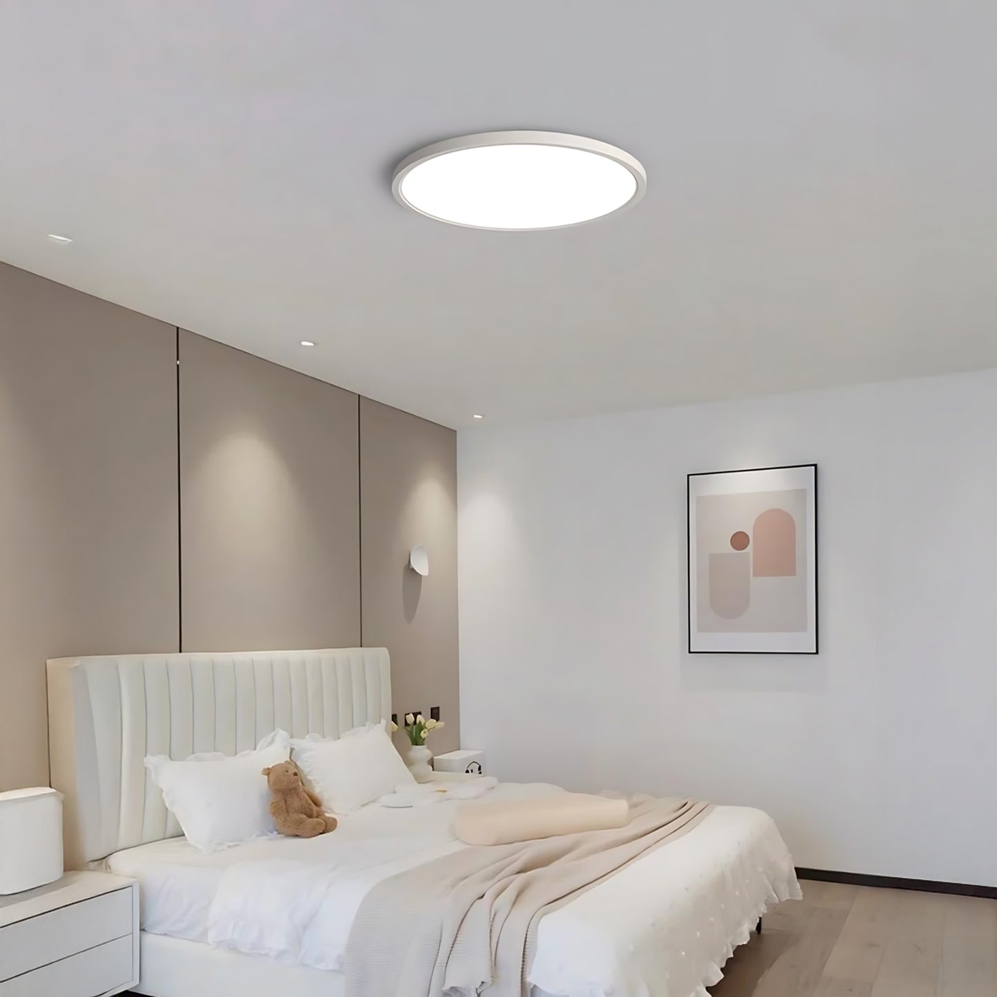 Circle Modern Aluminum Ceiling Lamp