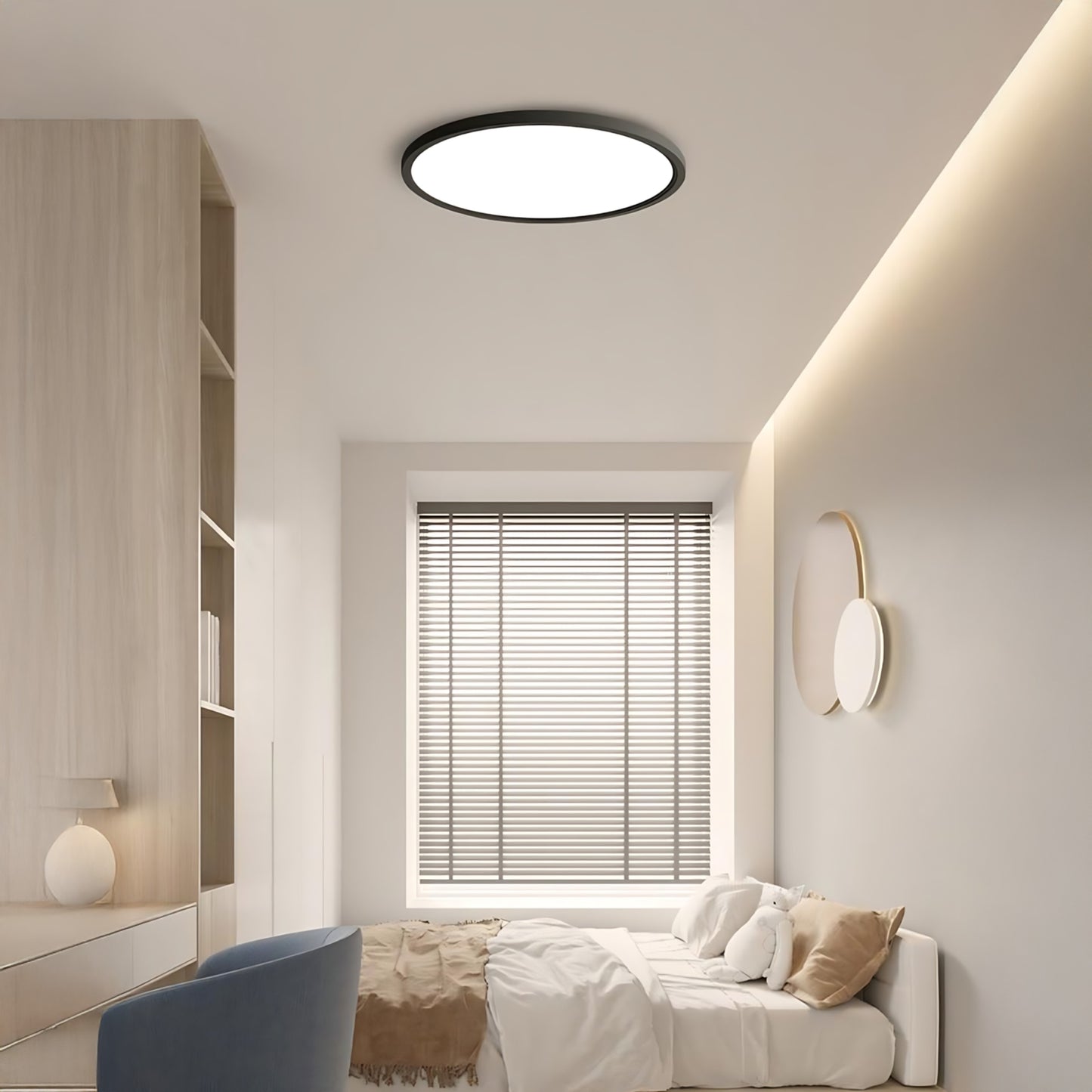 Circle Modern Aluminum Ceiling Lamp