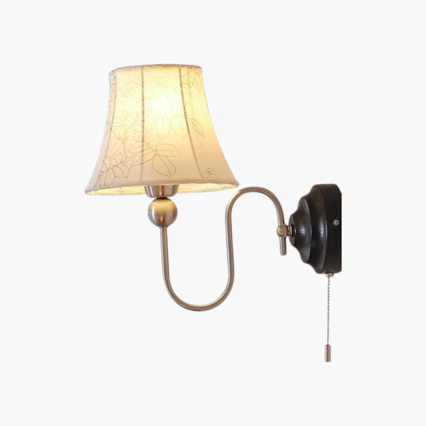 Vintage Fabric Branch Chandelier