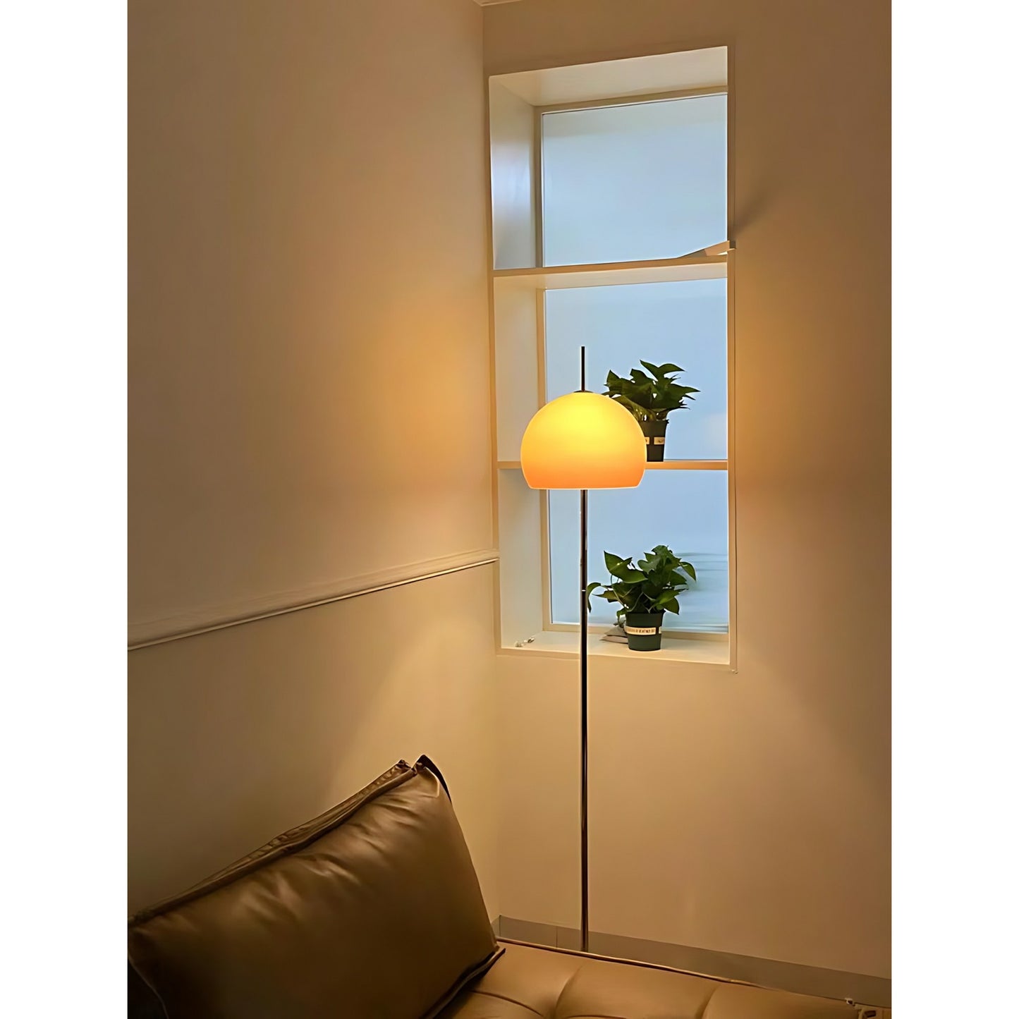 Wabi-sabi Mushroom Dome Dimmable Floor Lamp