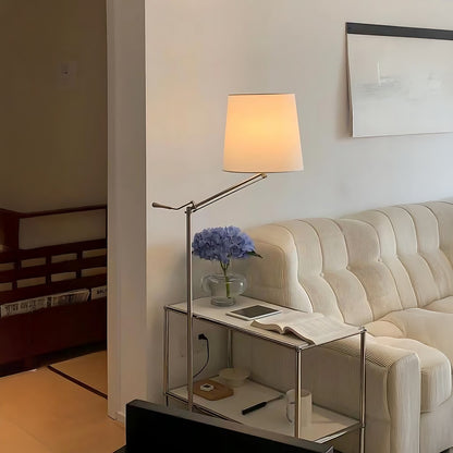 Articulated Arm Modern Cloth Floor Lamp