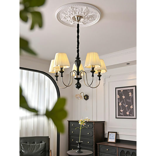 Classic Chandelier Vintage Wood Chandelier