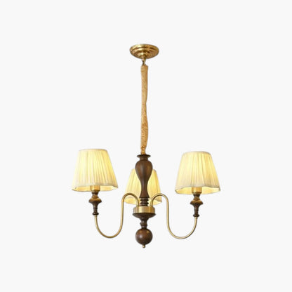 Classic Chandelier Vintage Wood Chandelier