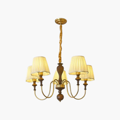 Classic Chandelier Vintage Wood Chandelier