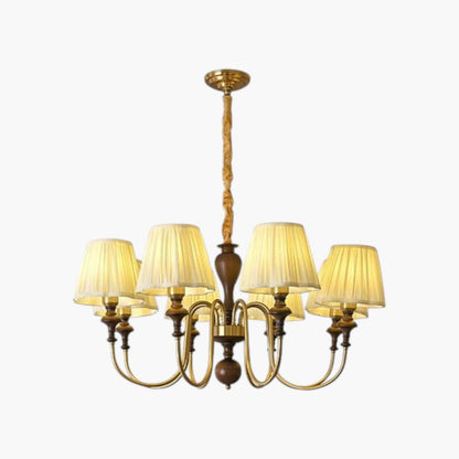 Classic Chandelier Vintage Wood Chandelier