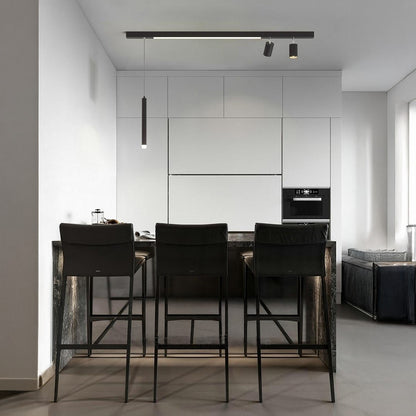 Linear Nordic Iron Ceiling Lamp