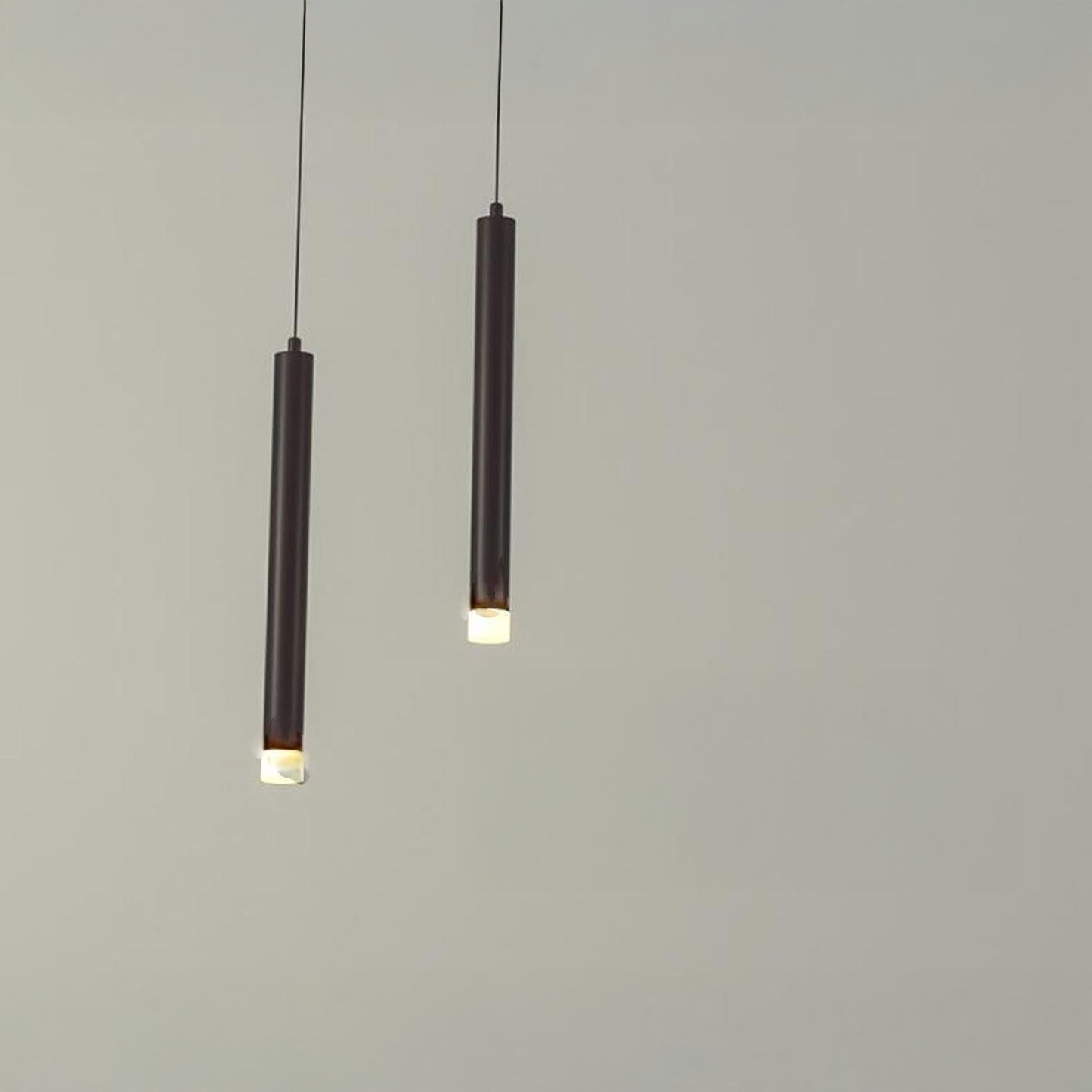 Linear Nordic Iron Ceiling Lamp