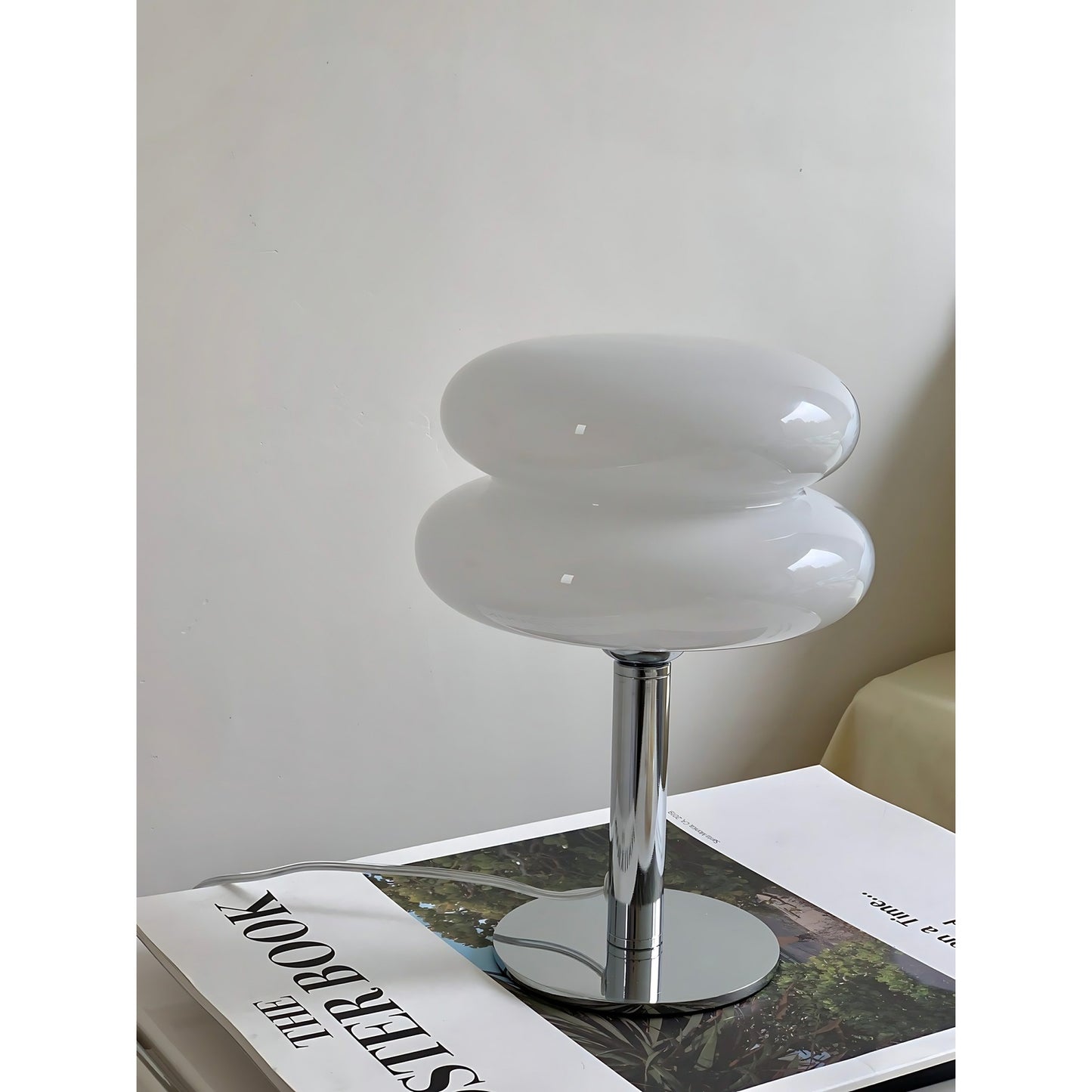 Macaron Stack Korean Glass Table Lamp