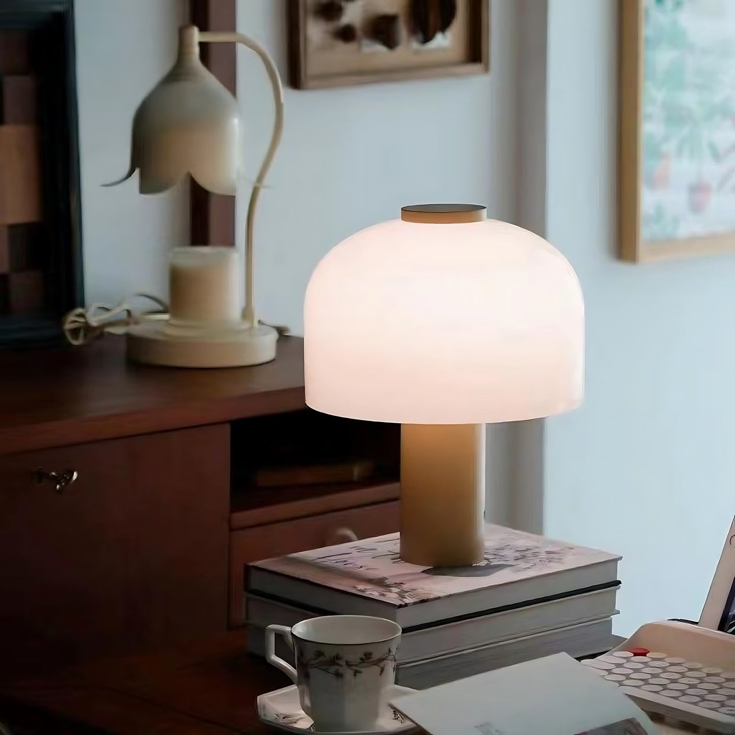 Mushroom Dome Table Lamp