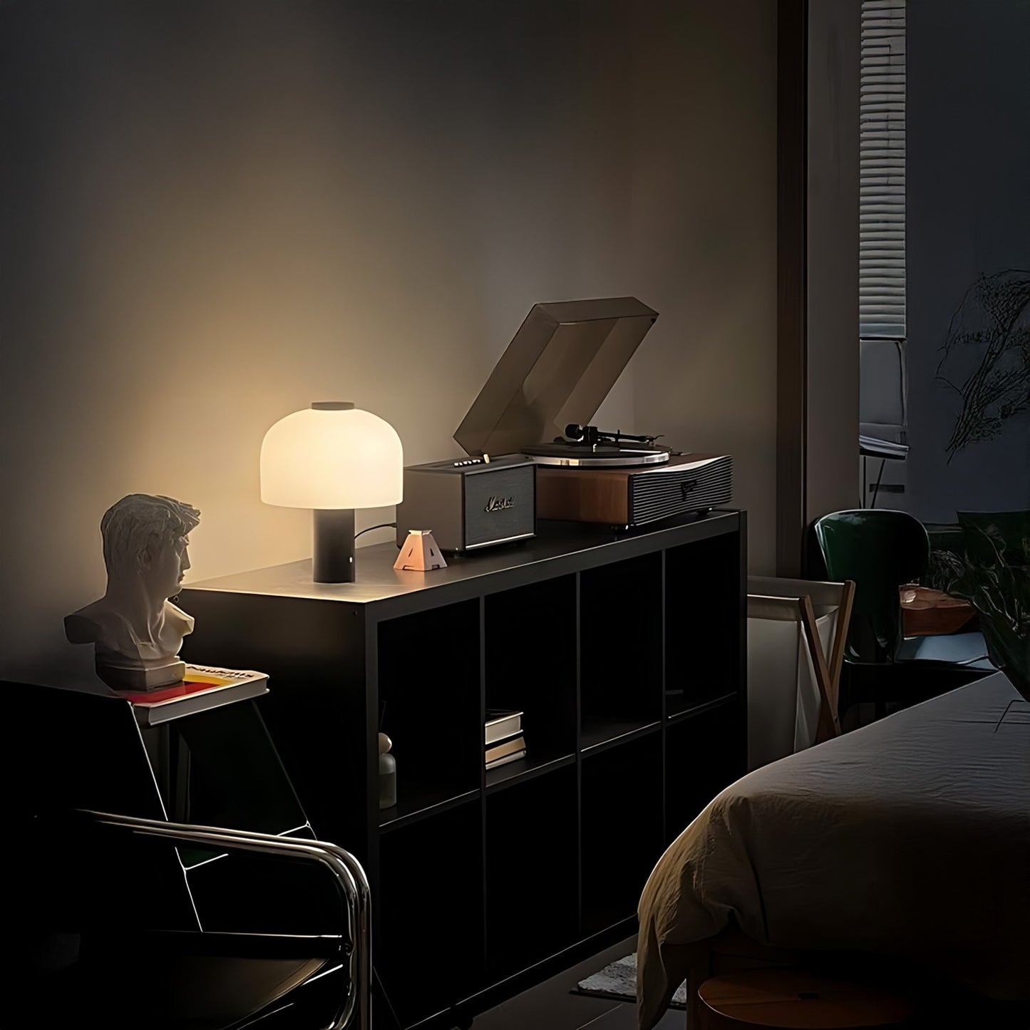 Mushroom Dome Table Lamp