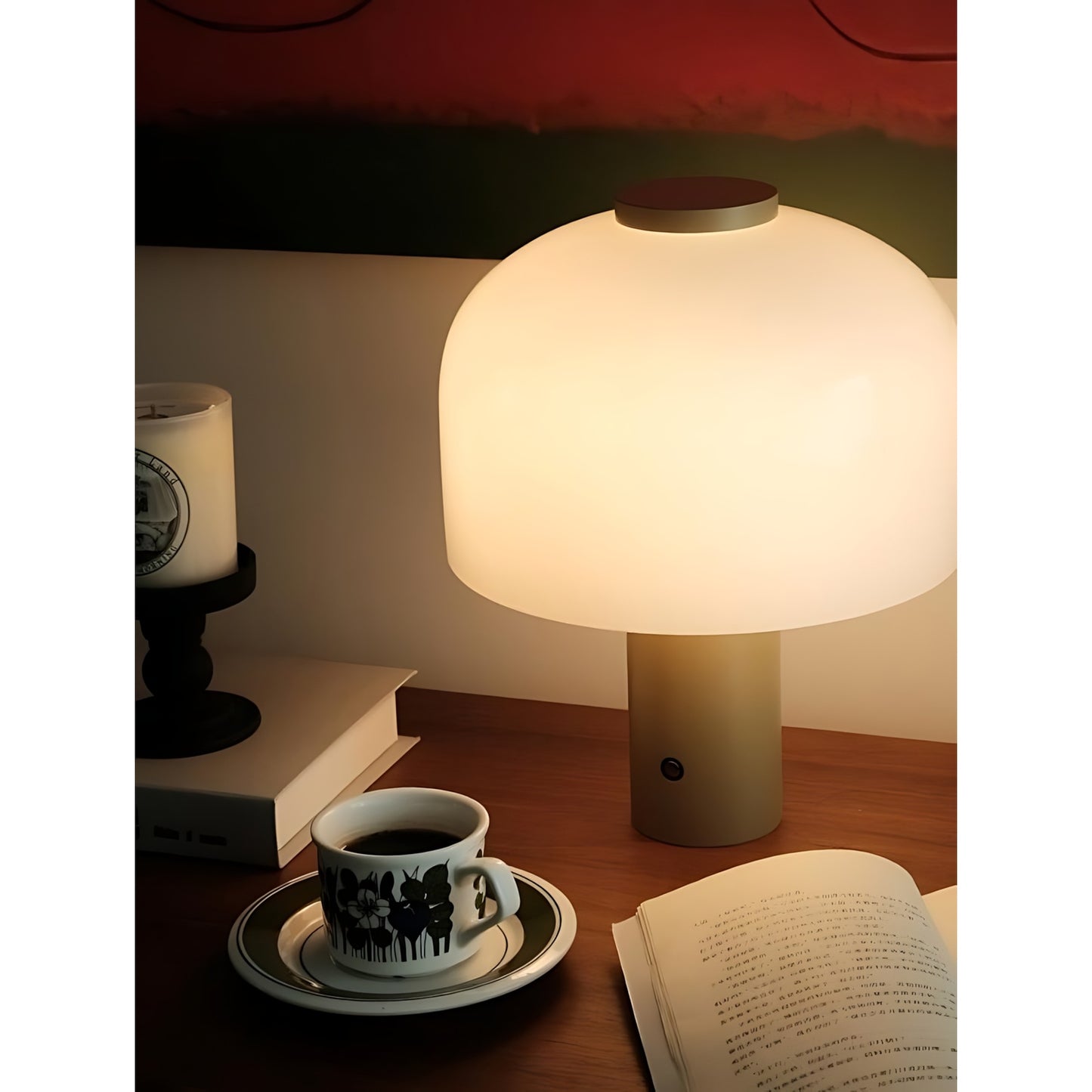 Mushroom Dome Table Lamp