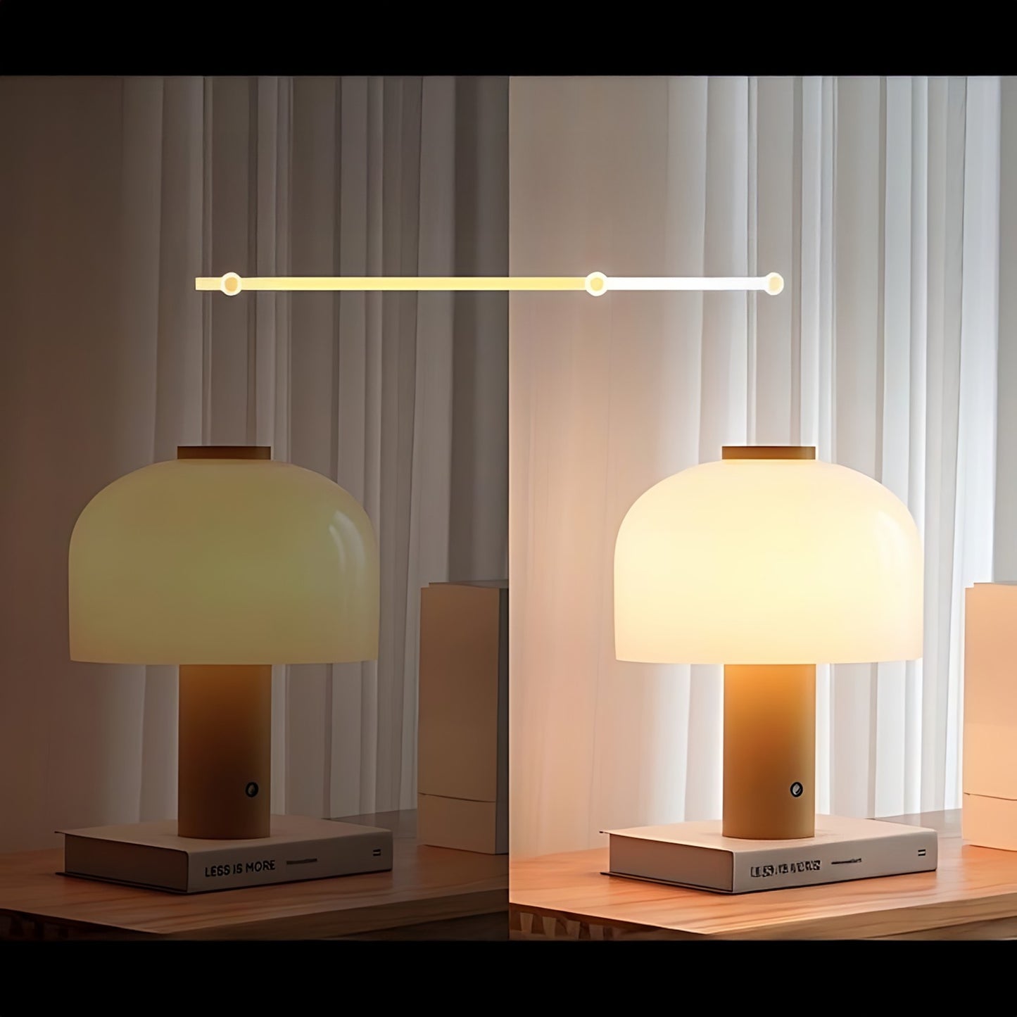 Mushroom Dome Table Lamp