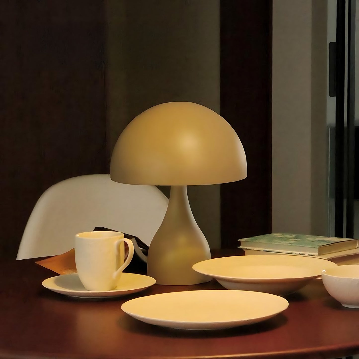 Mushroom Iron Table Lamp