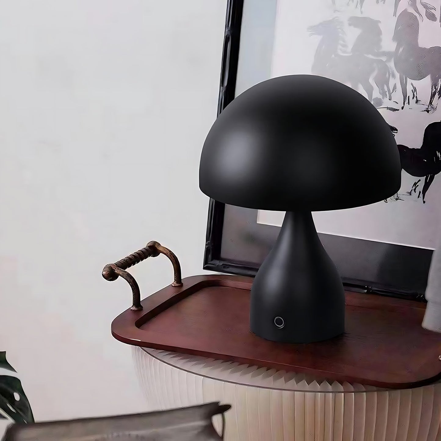 Mushroom Iron Table Lamp