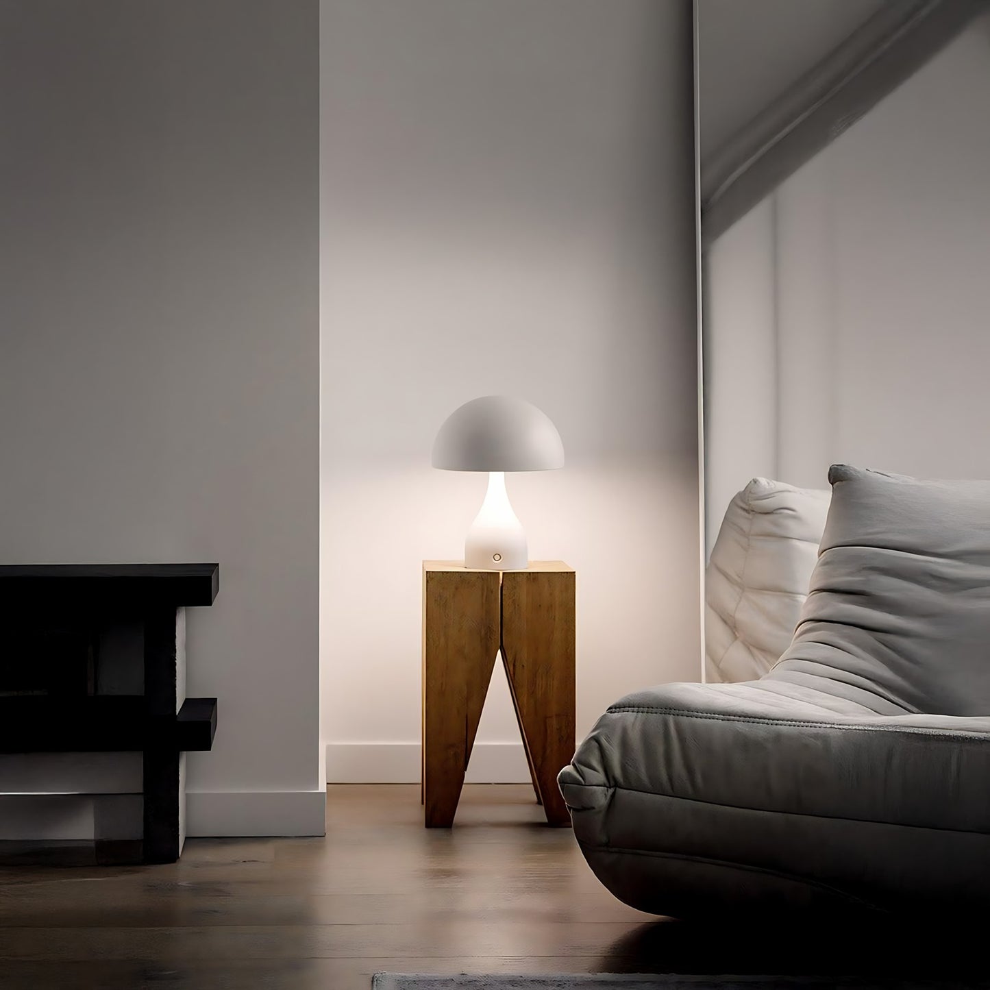 Mushroom Iron Table Lamp