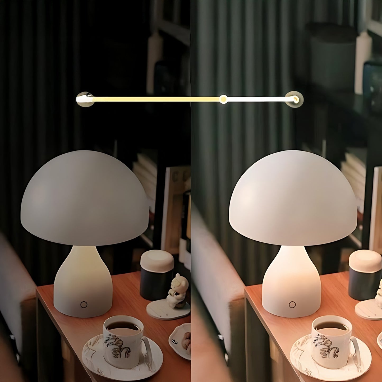 Mushroom Iron Table Lamp