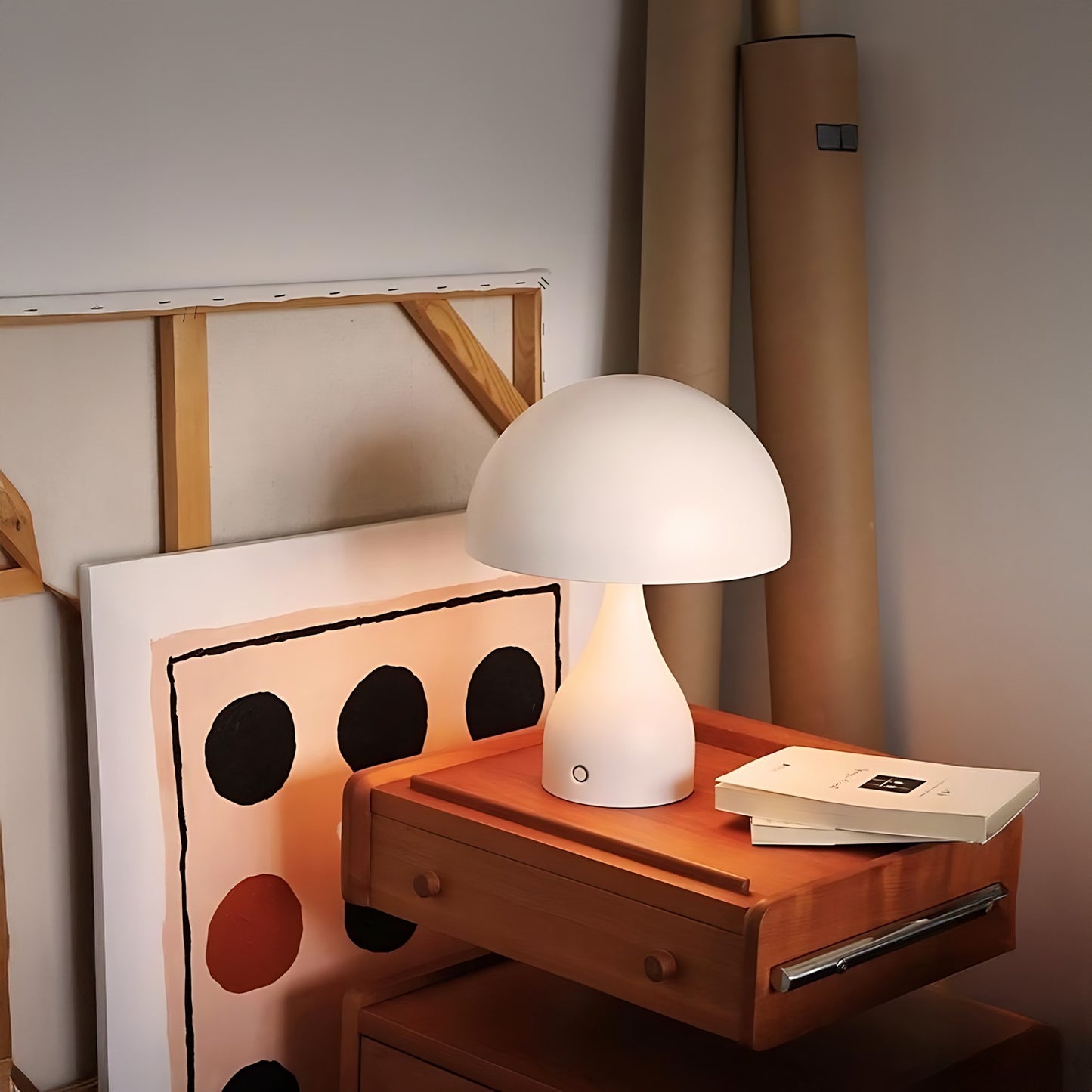 Mushroom Iron Table Lamp
