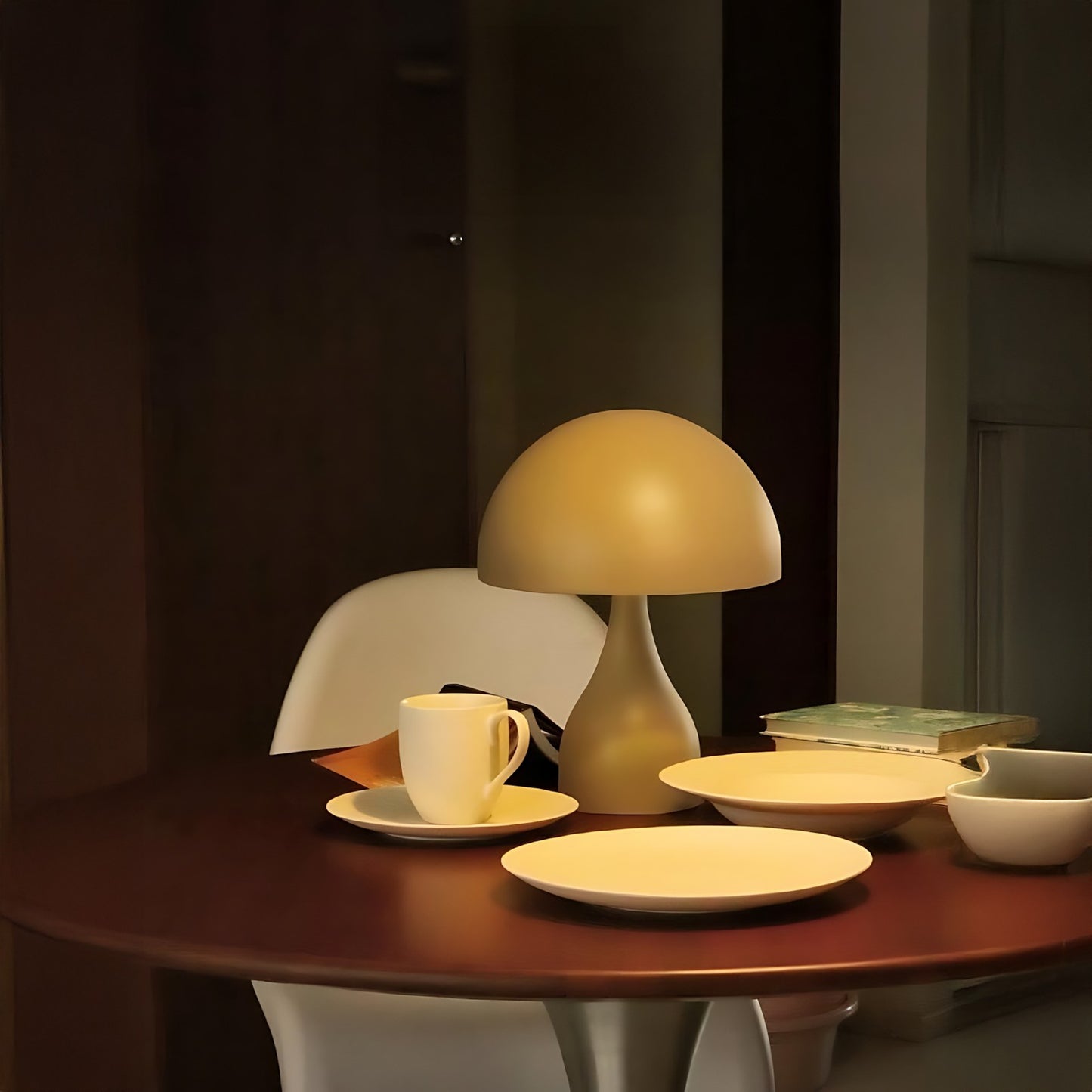 Mushroom Iron Table Lamp