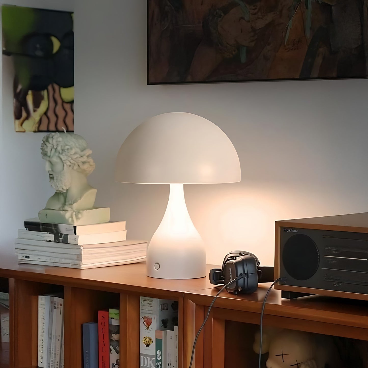 Mushroom Iron Table Lamp