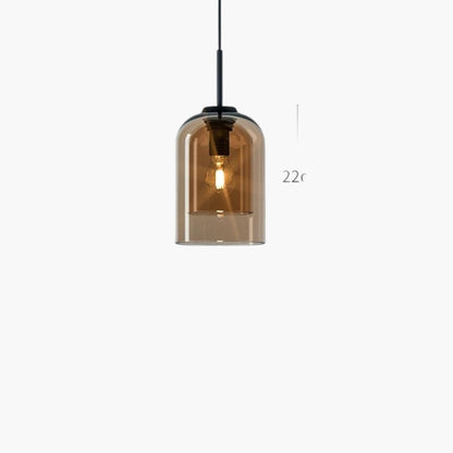 Nordic Glass Dome Pendant Light