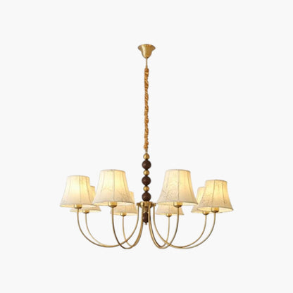Vintage Fabric Branch Chandelier
