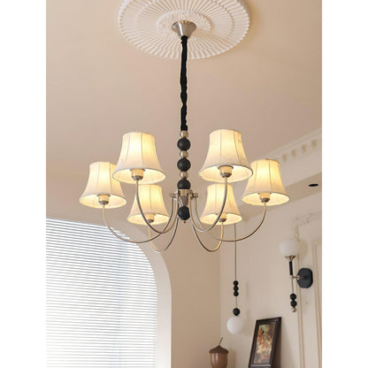 Vintage Fabric Branch Chandelier